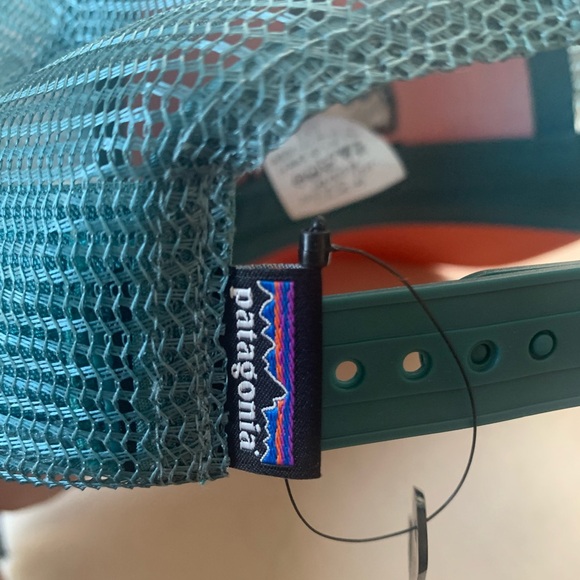 Patagonia Lopro Trucker Hat | Mesh Snapback Mountain Logo NWT - Picture 4 of 5